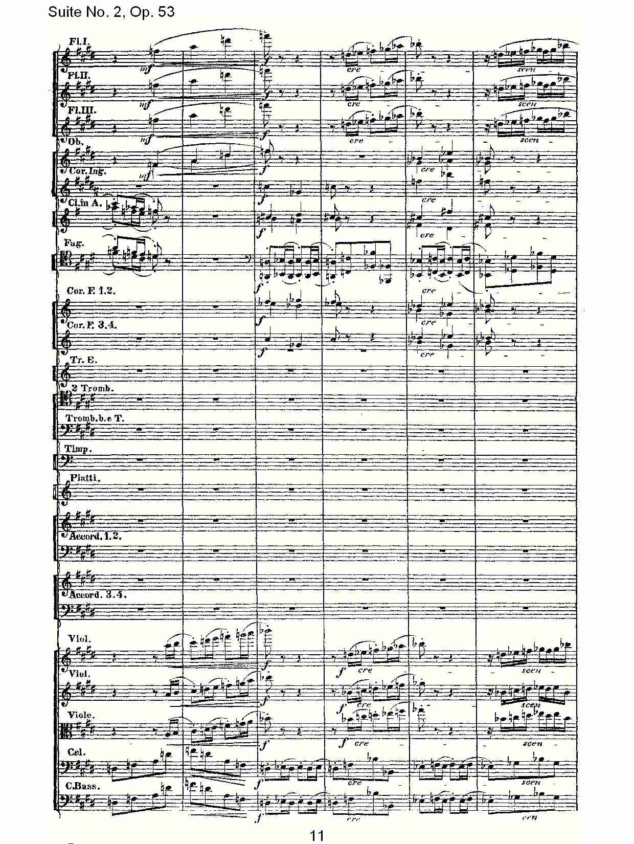 Suite No. 2, Op.53  第二套曲,Op.53第三乐章（三）