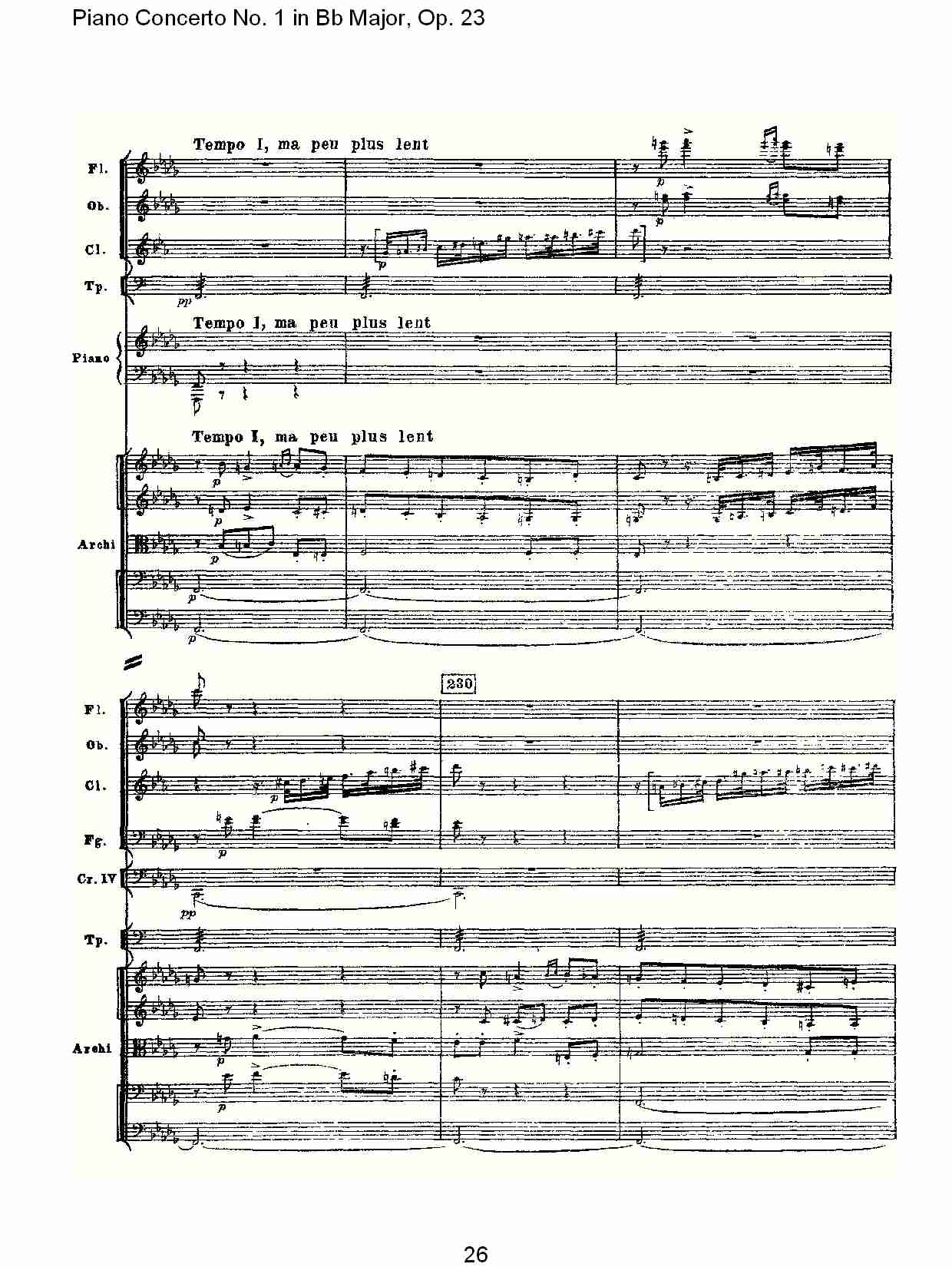 Bb大调第一钢琴协奏曲,Op.23第三乐章（六）