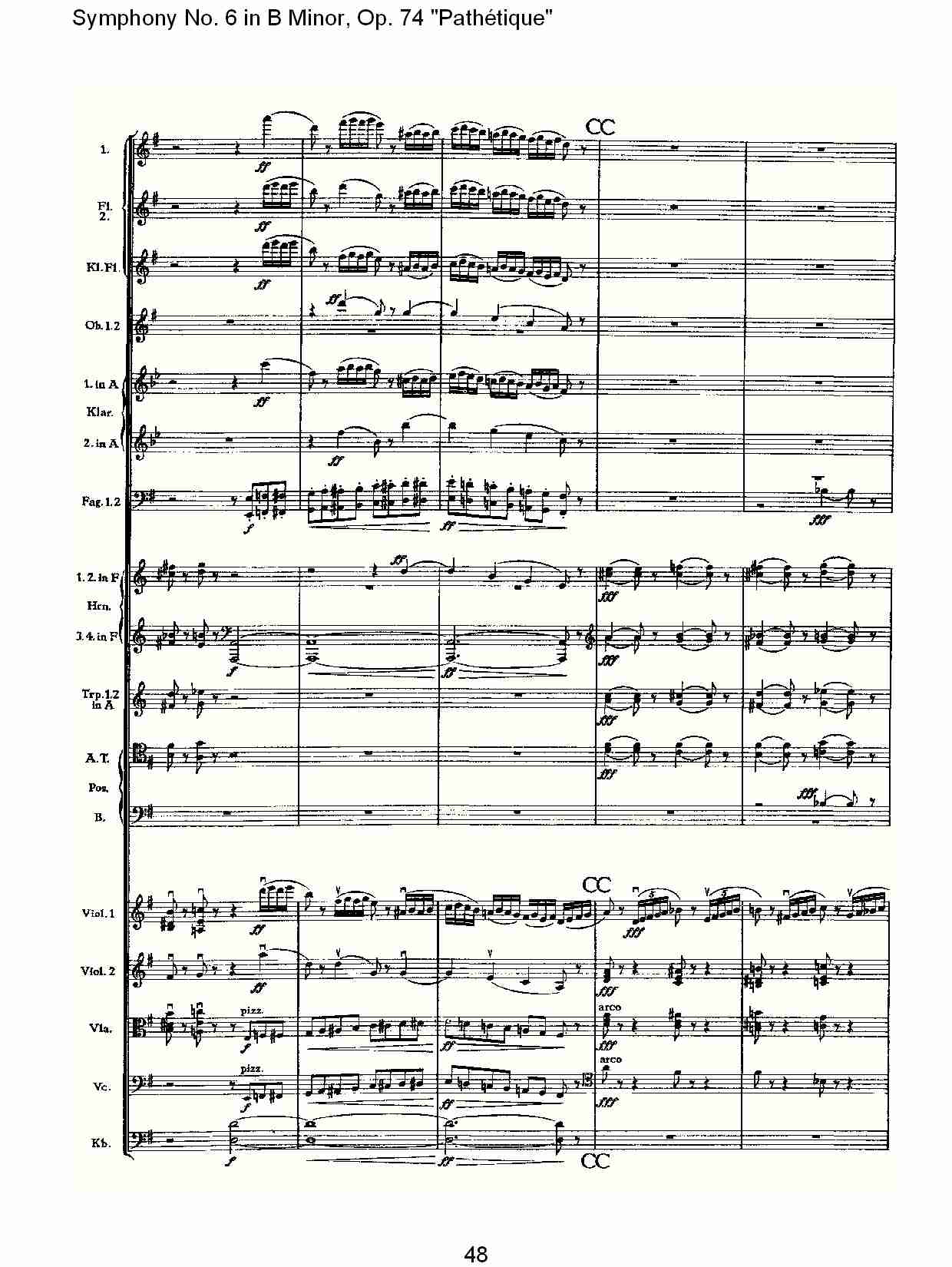 Symphony No. 6 in B Minor, Op.74 