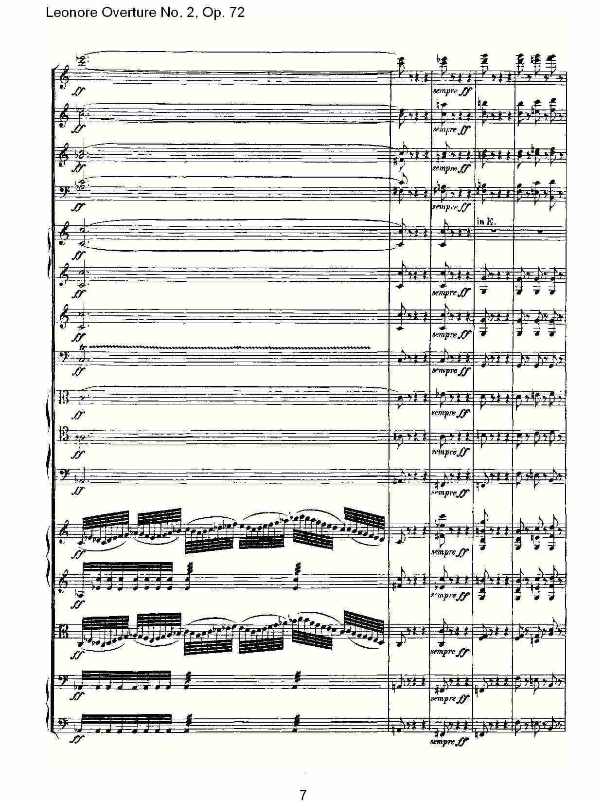 Leonore Overture No. 2, Op. 72 （一）