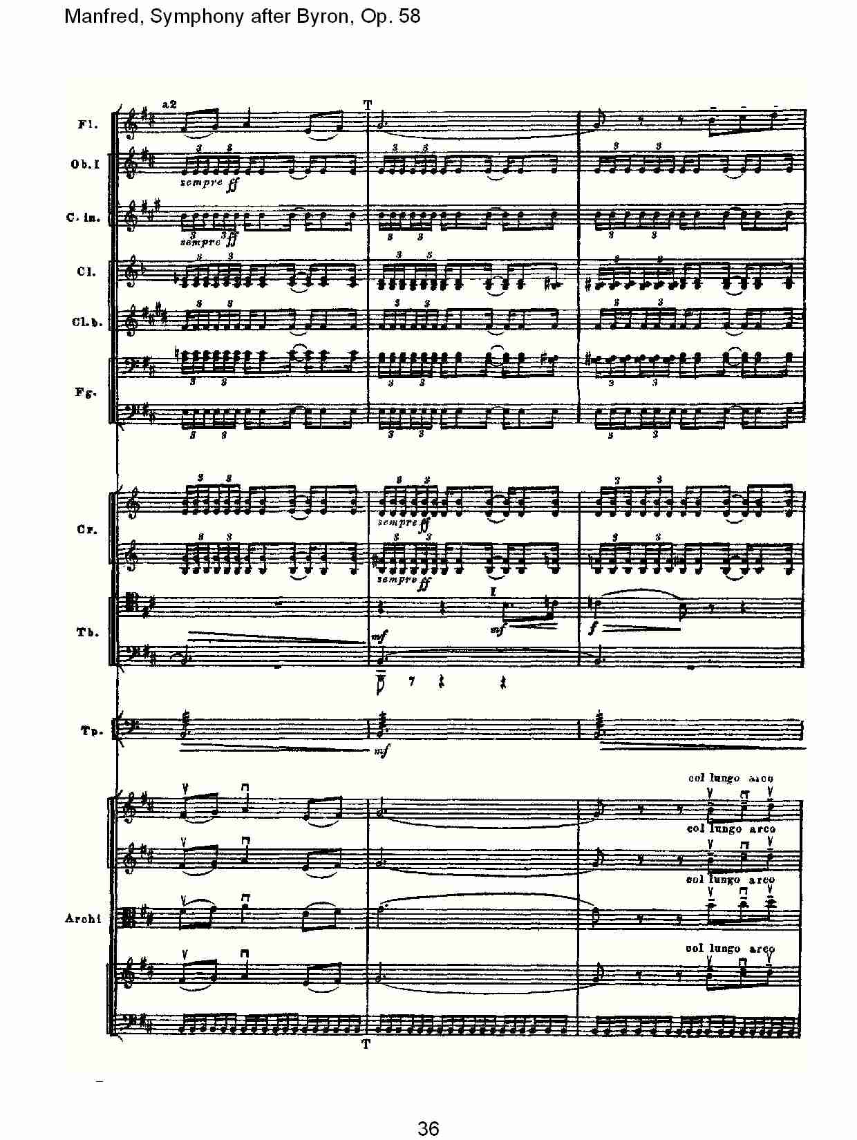 Manfred, Symphony after Byron, Op.58第四乐章第二部（八）