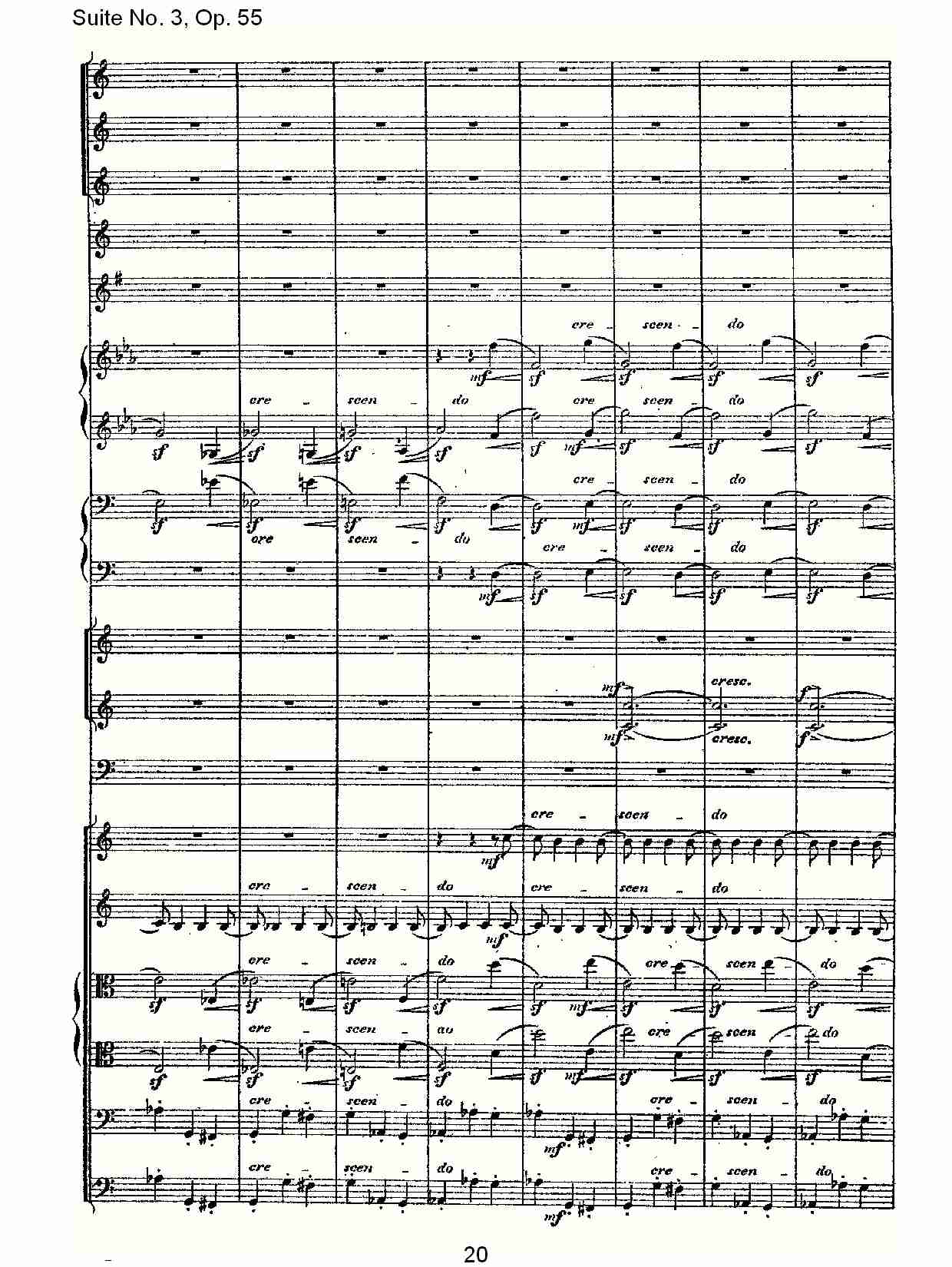 Suite No. 3, Op.55  第三套曲,Op.55第二乐章（四）