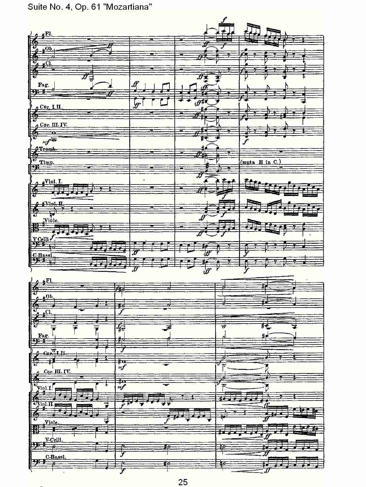 Suite No. 4, Op.61 