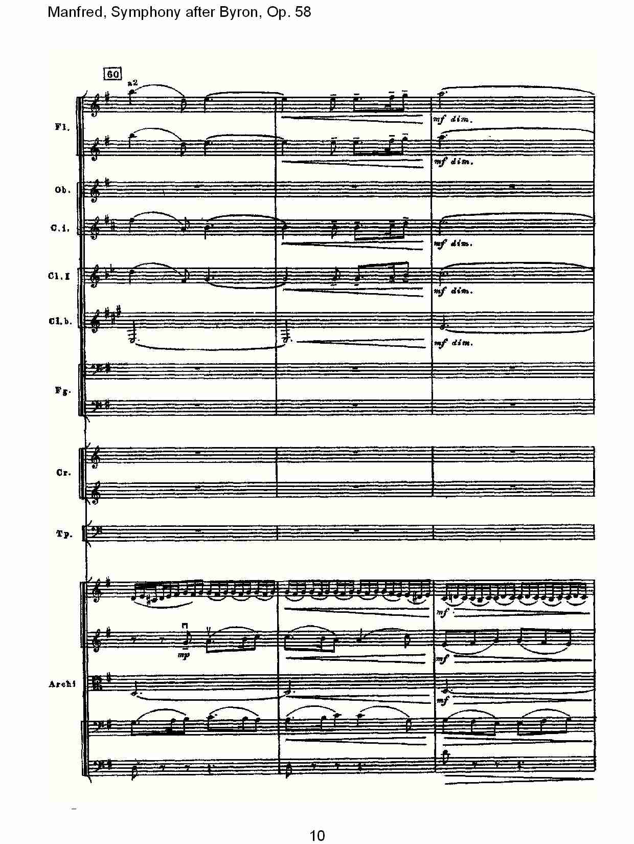 Manfred, Symphony after Byron, Op.58第三乐章（二）