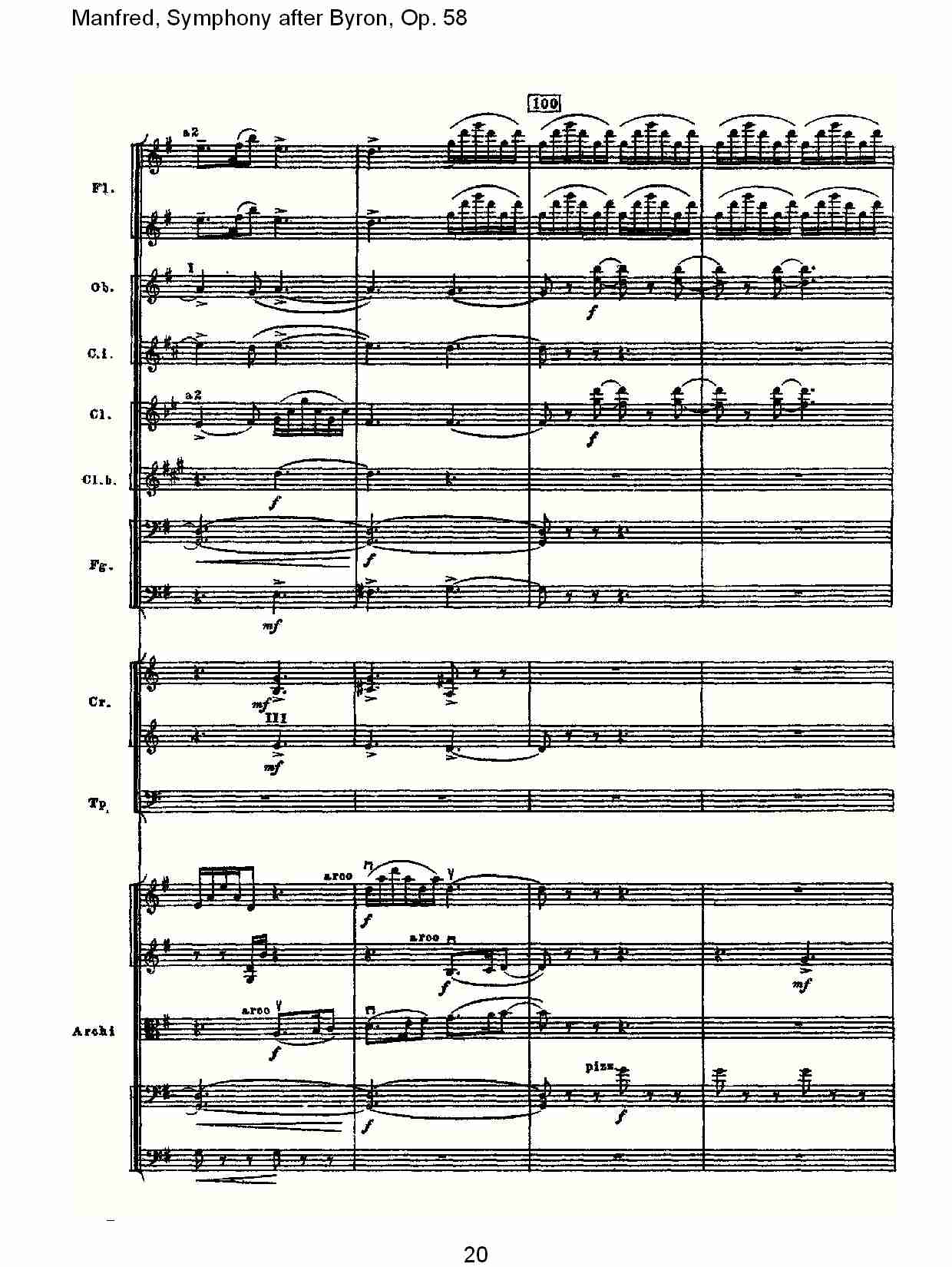 Manfred, Symphony after Byron, Op.58第三乐章（四）