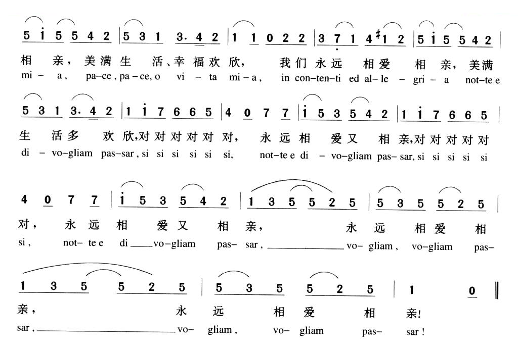 鞭打我吧！（歌剧唐璜选曲、中外文对照）