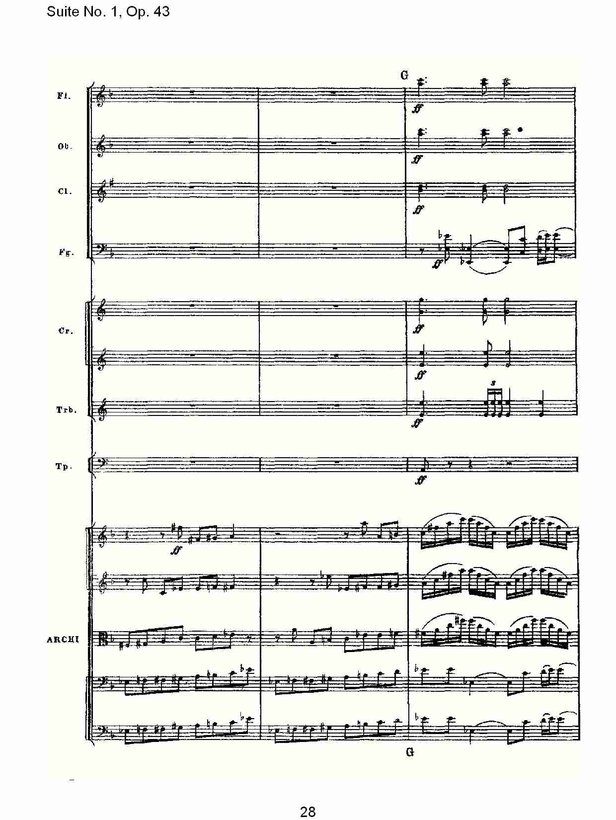 Suite No.1, Op.43   第一套曲,Op.43第一乐章（六）