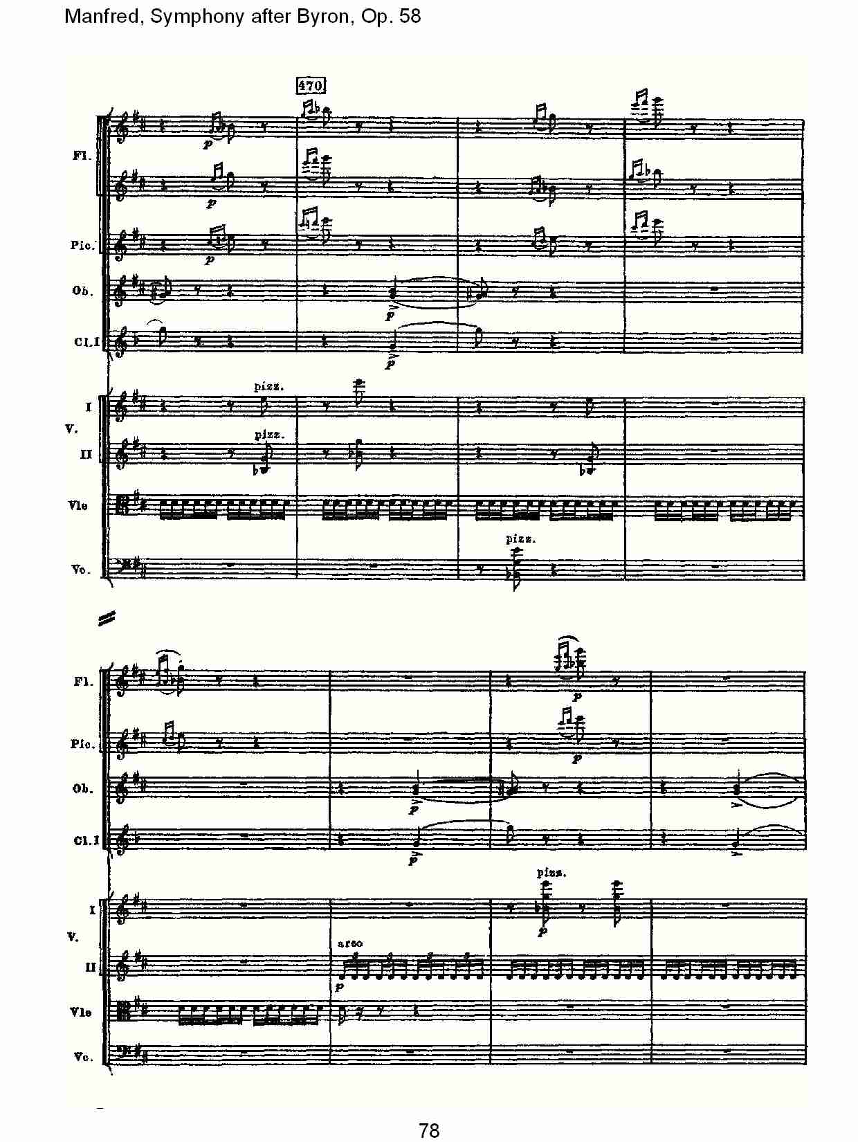 Manfred, Symphony after Byron, Op.58第二乐章（十六）