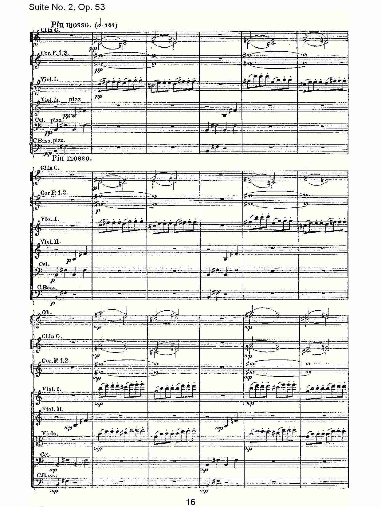 Suite No. 2, Op.53  第二套曲,Op.53第一乐章（四）