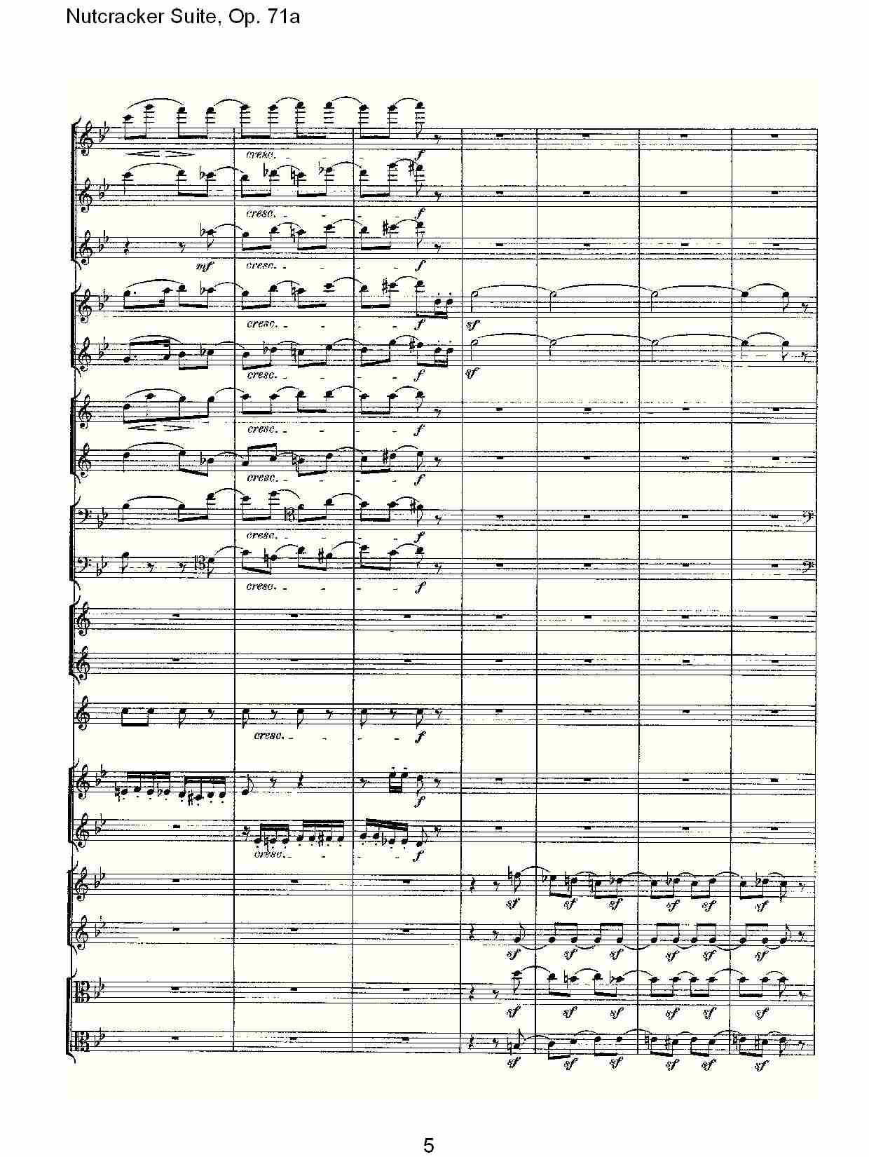 Nutcracker Suite, Op.71a   胡桃铗套曲，Op.71a第一乐章（一）