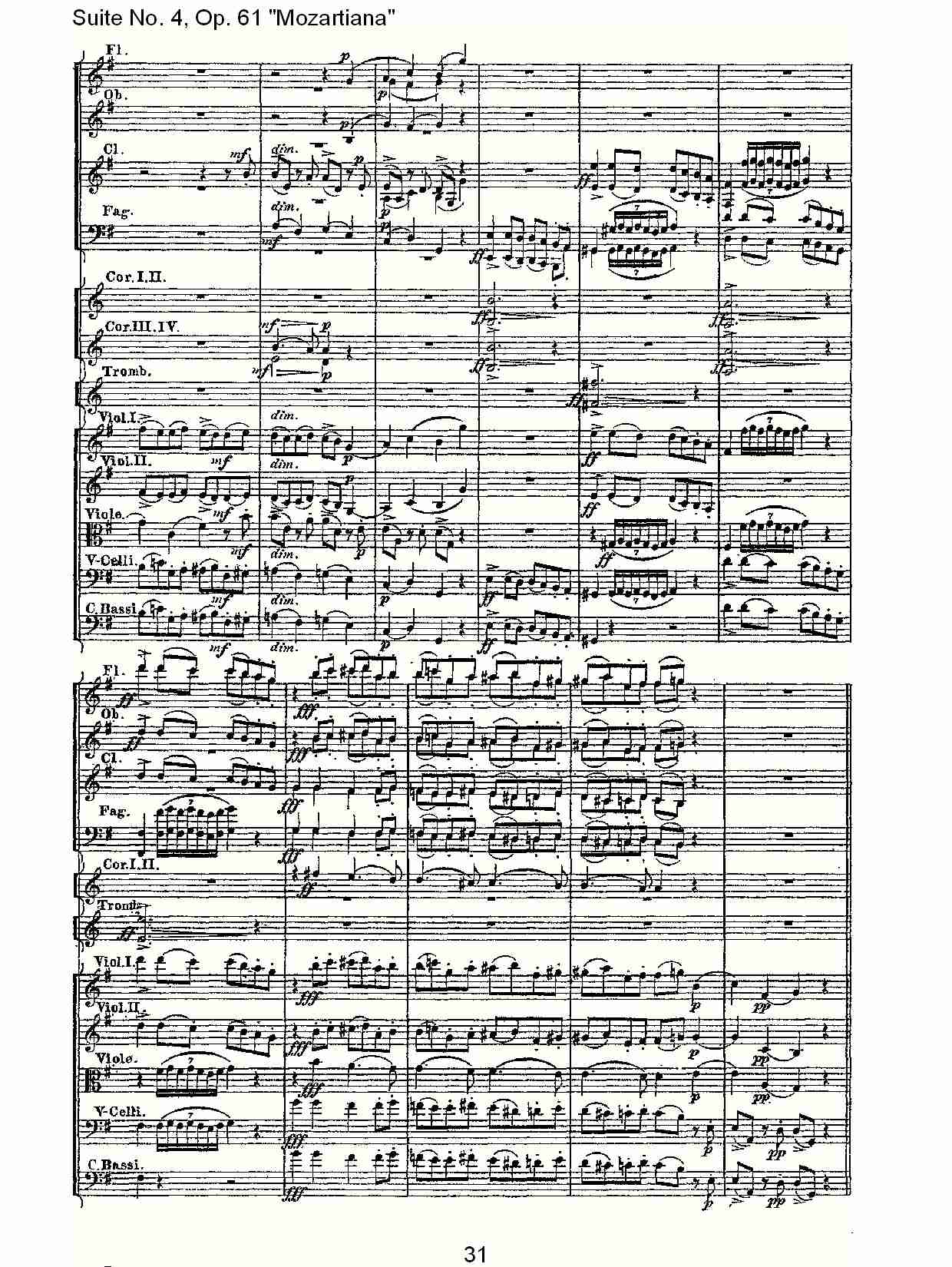 Suite No. 4, Op.61 