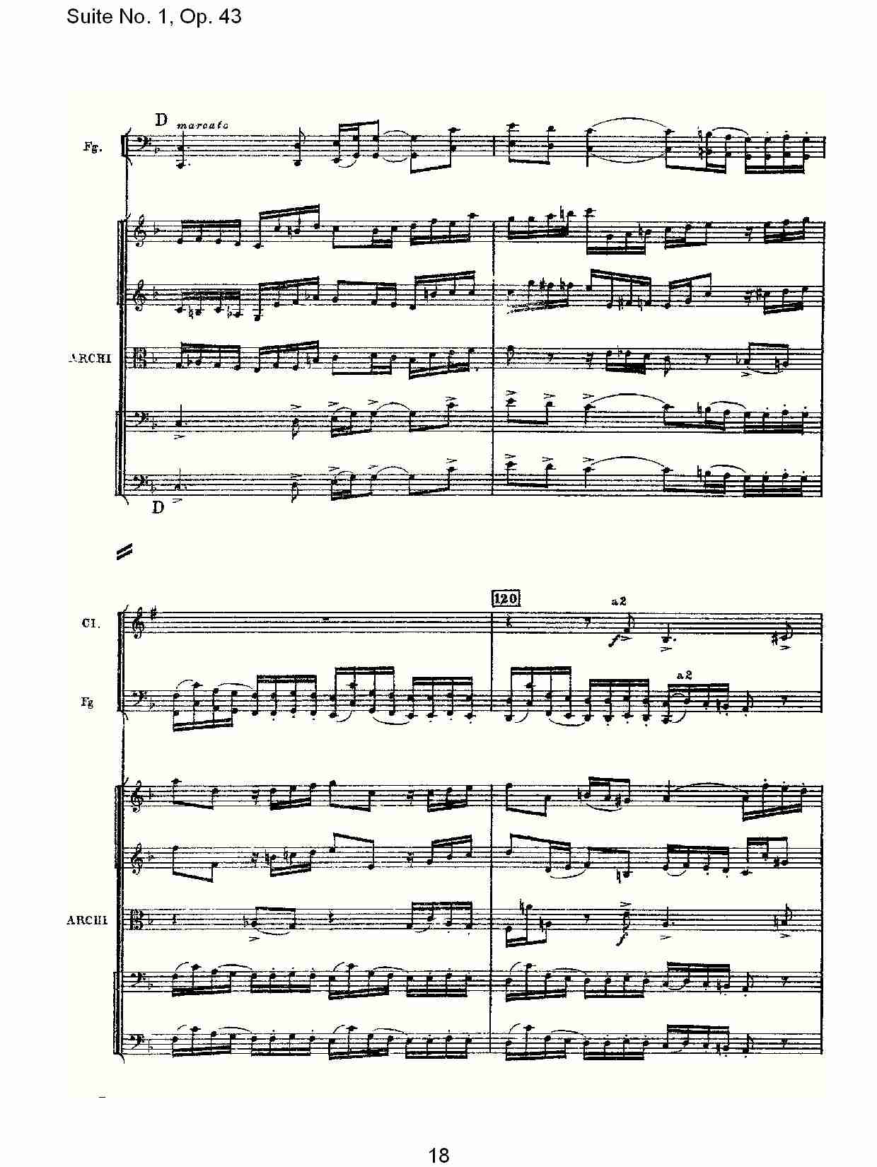 Suite No.1, Op.43   第一套曲,Op.43第一乐章（四）