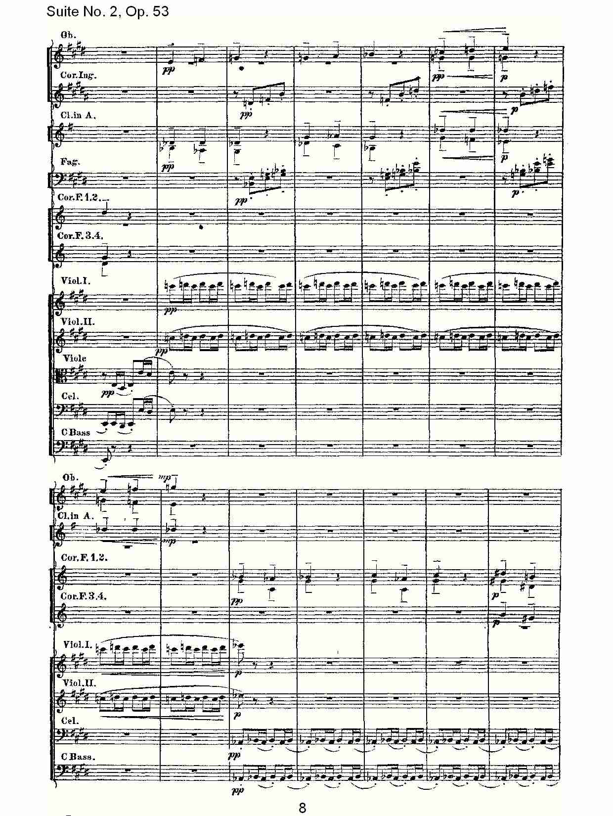 Suite No. 2, Op.53  第二套曲,Op.53第三乐章（二）