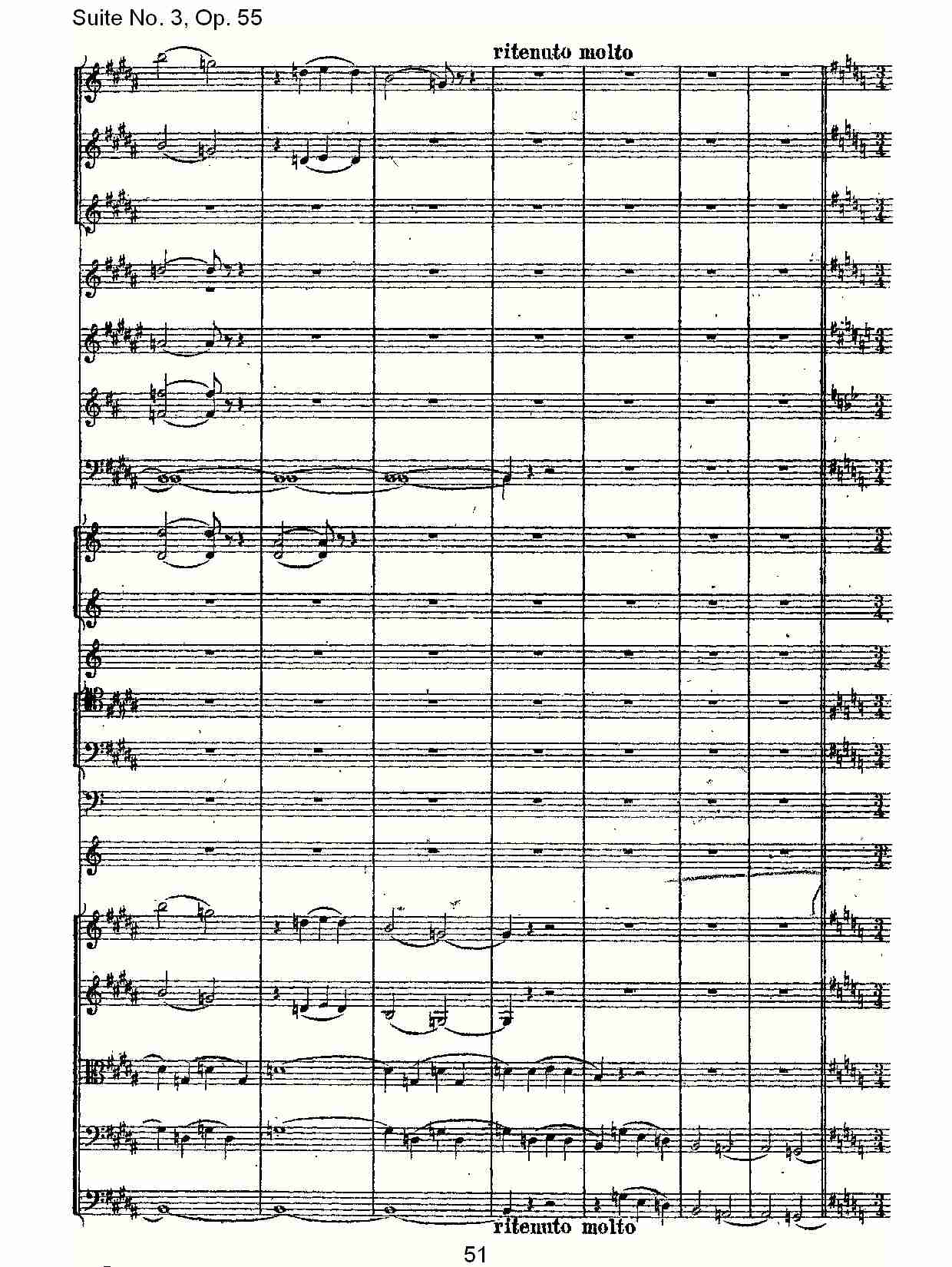 Suite No. 3, Op.55  第三套曲,Op.55第四乐章第一部（十一）