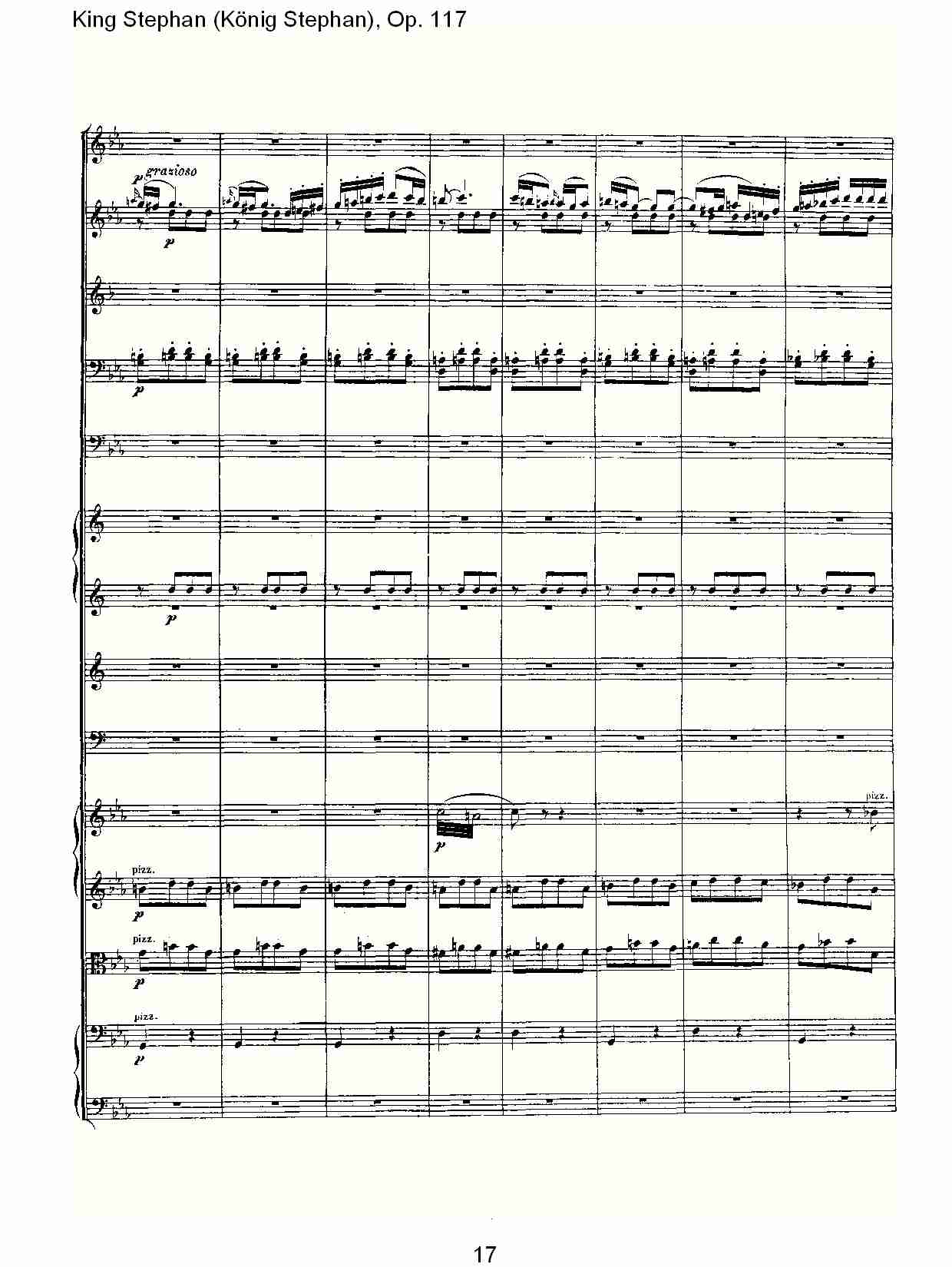 King Stephan (König Stephan), Op.117（二）
