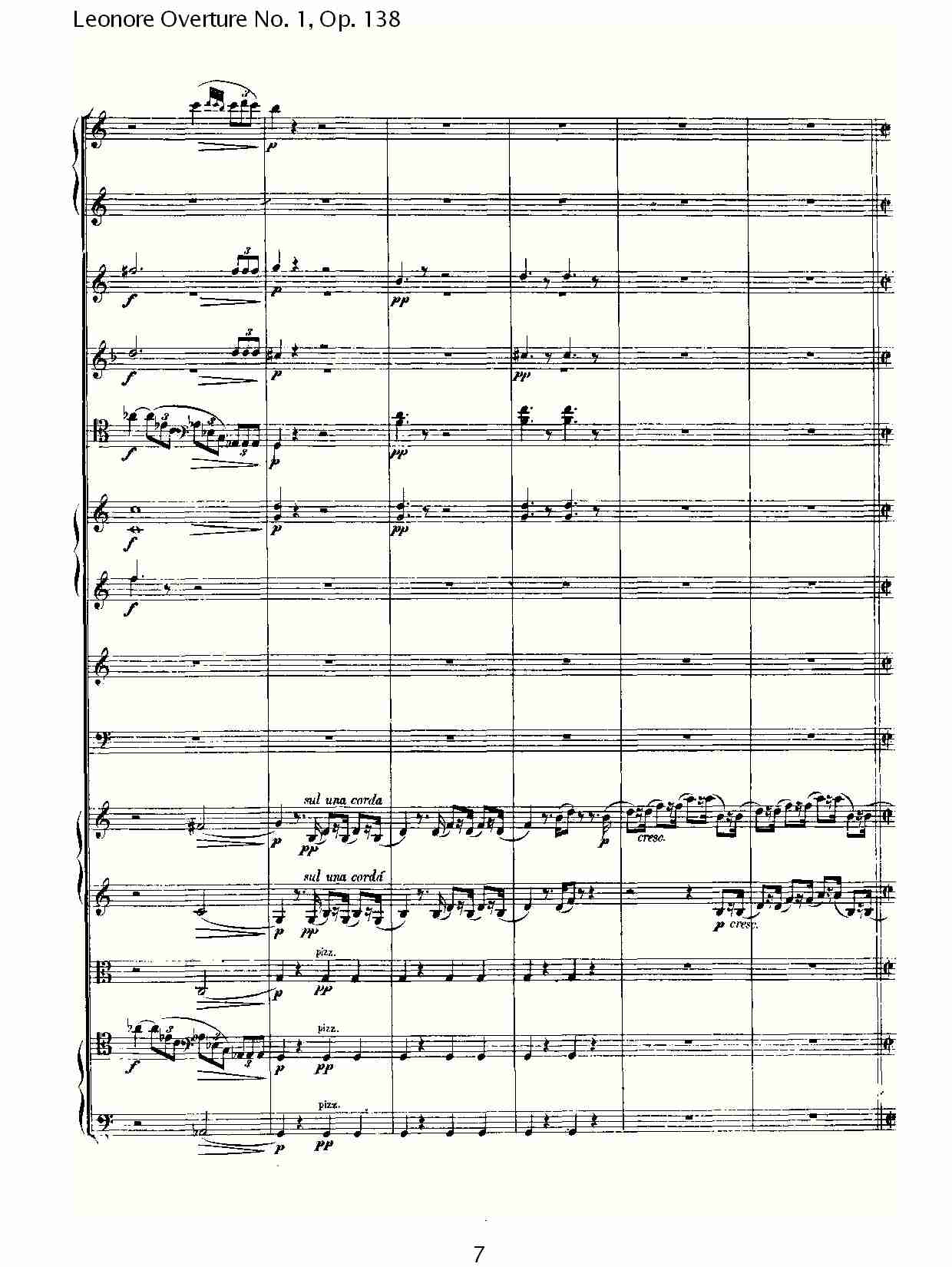 Leonore Overture No.1, Op. 138　（一）