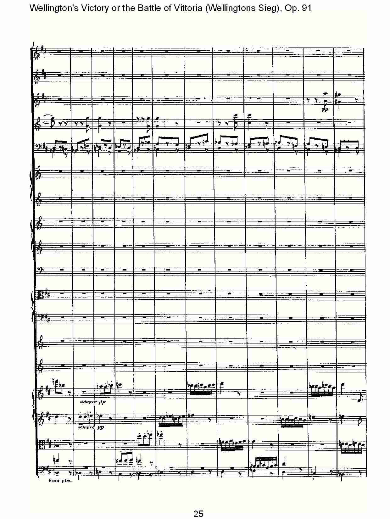 (Wellingtons Sieg), Op.91(第二乐章)(三)