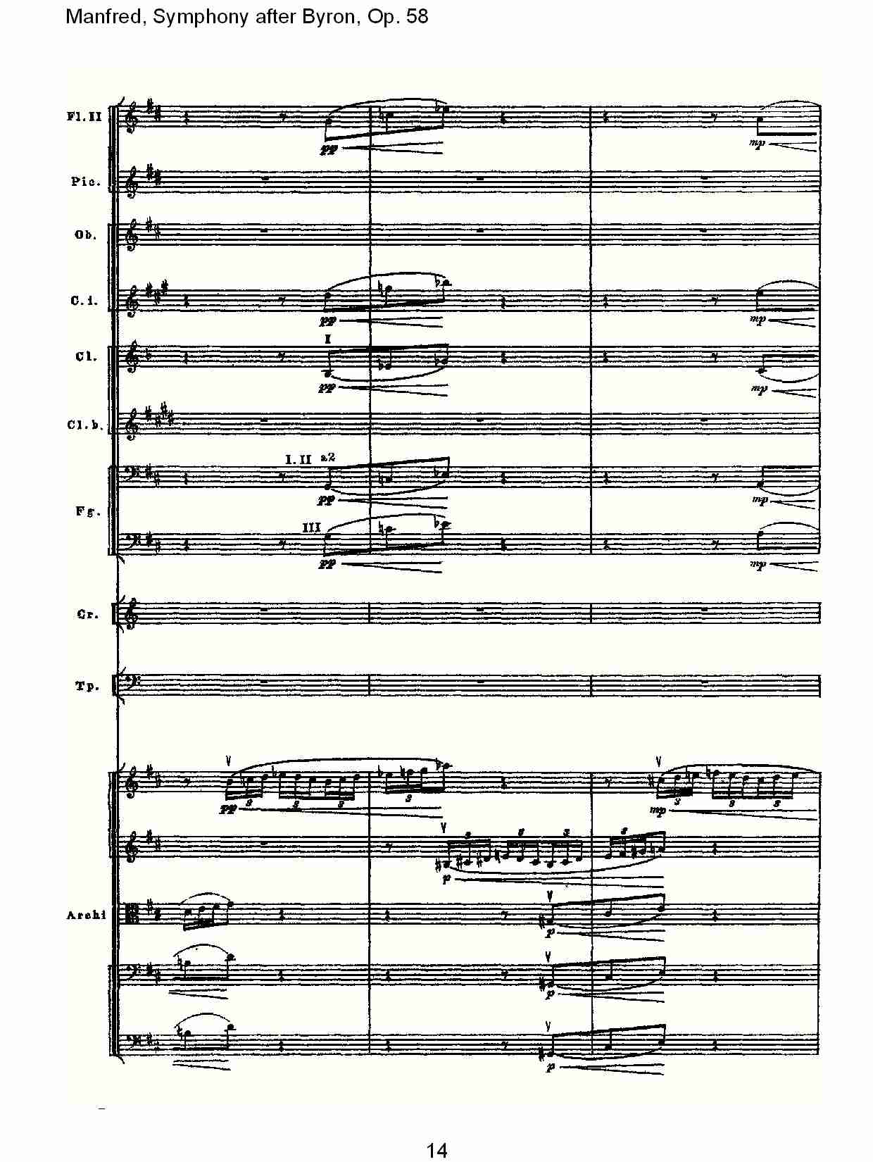 Manfred, Symphony after Byron, Op.58第二乐章（三）