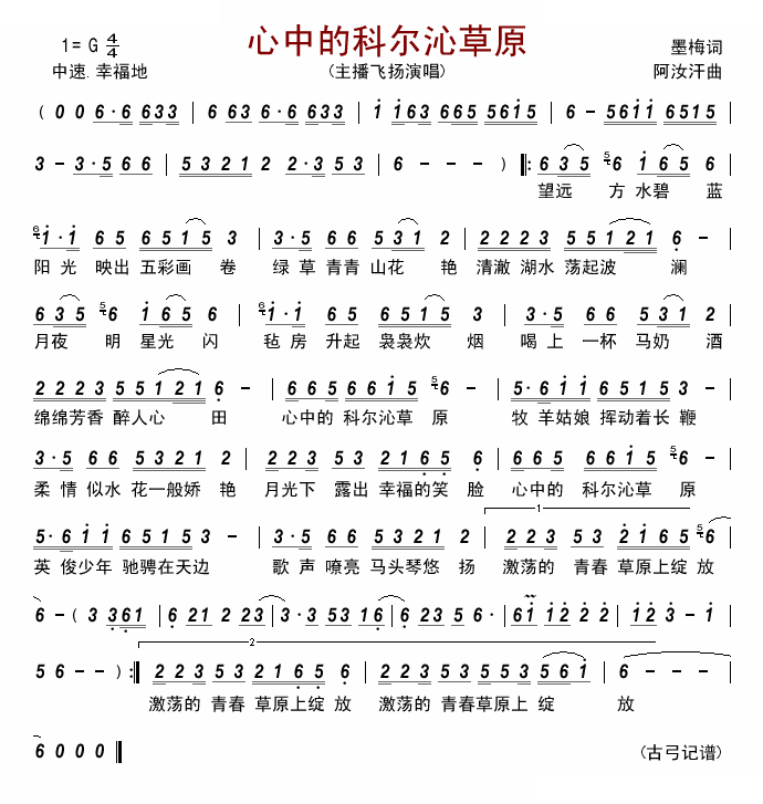 心中的科尔沁草原