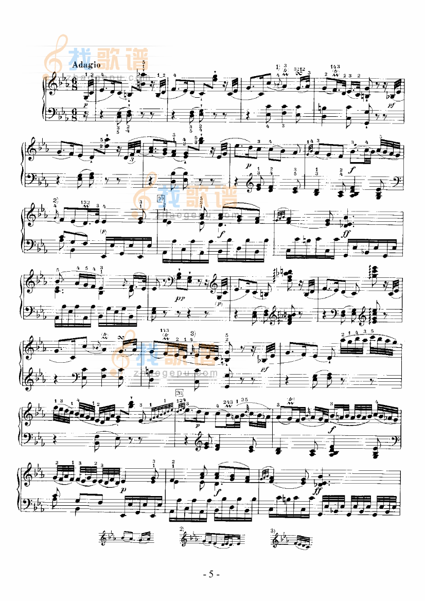 降E大调奏鸣曲 