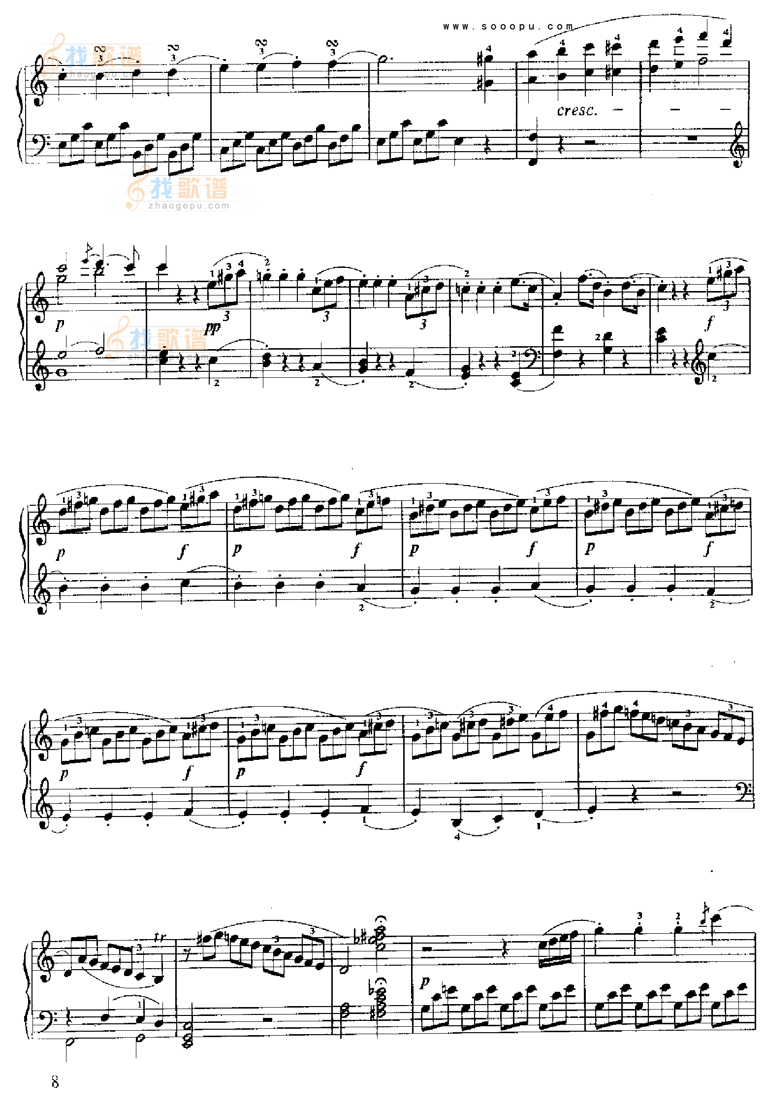 小奏鸣曲 