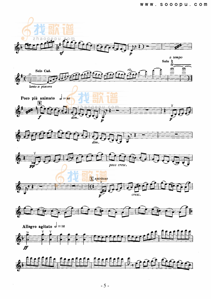 伟大的俄罗斯复活节序曲—独奏