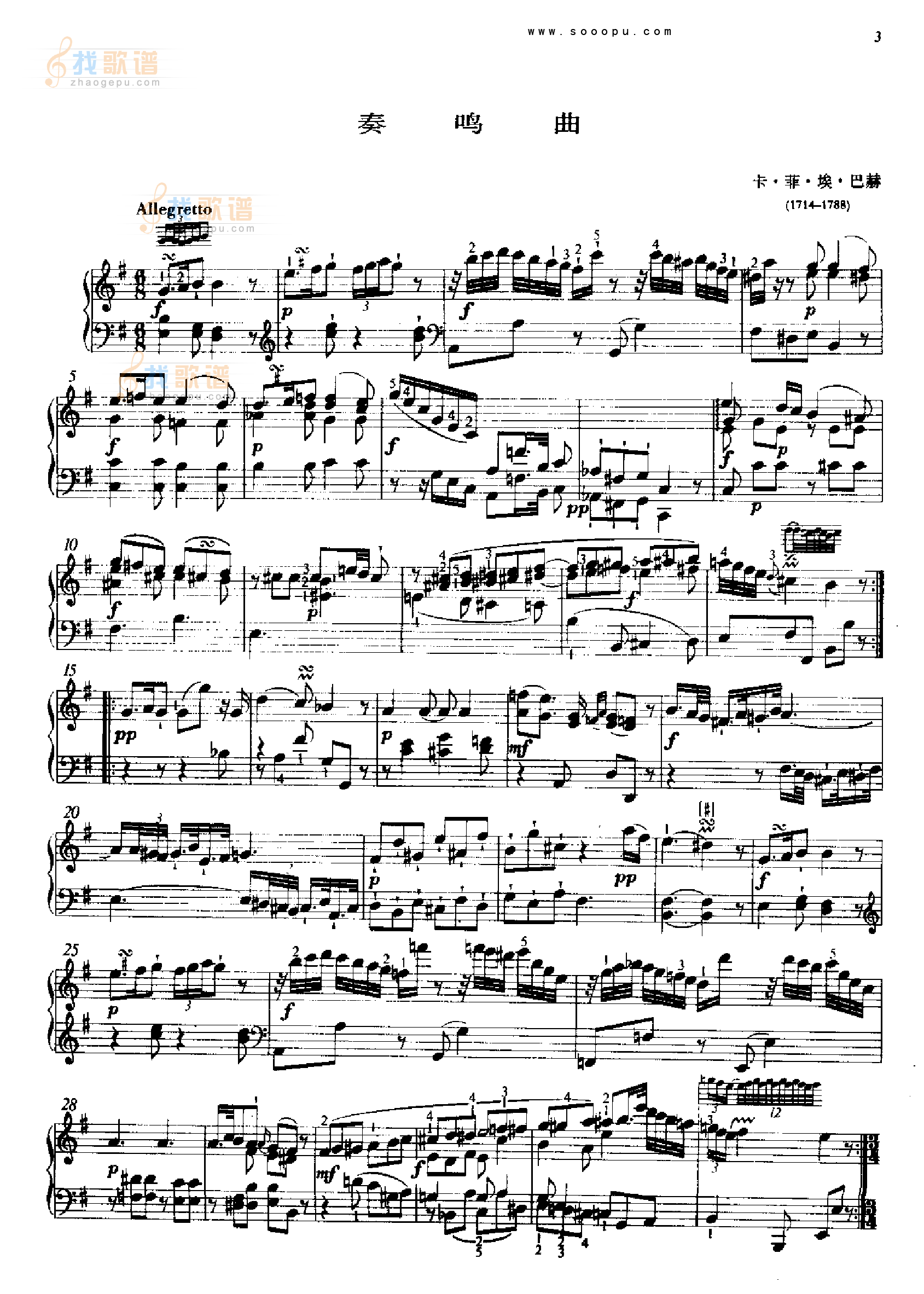 奏鸣曲 