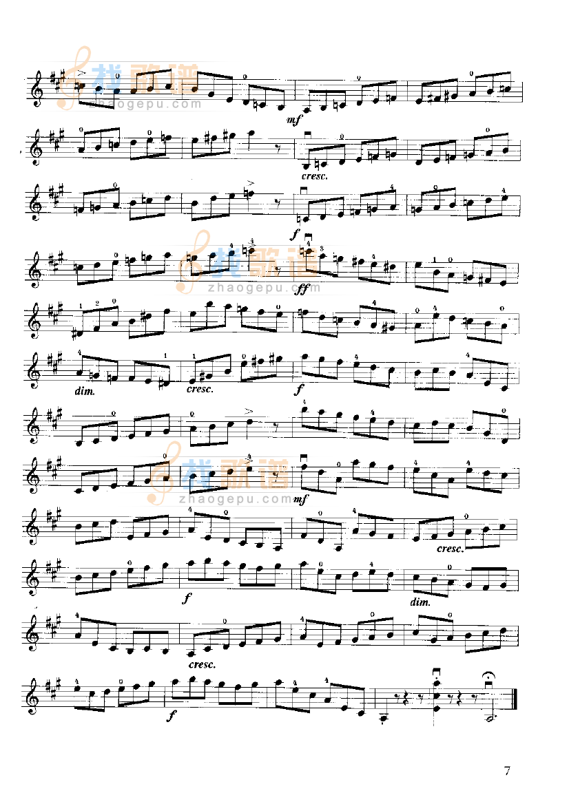 开塞小提琴练习曲36首