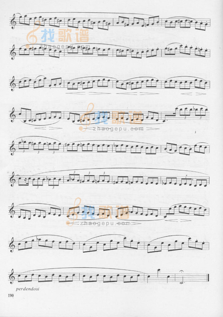 克洛捷练习曲八[法]