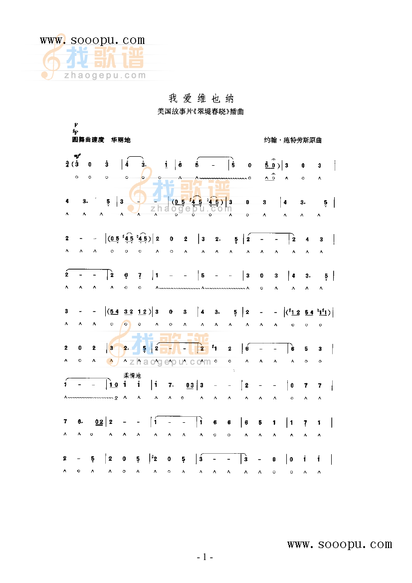 我爱维也纳
