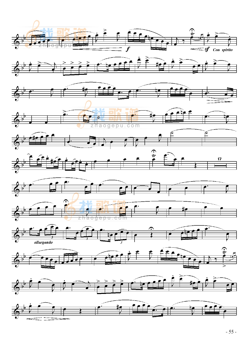 六级外国乐曲场景与咏叹调