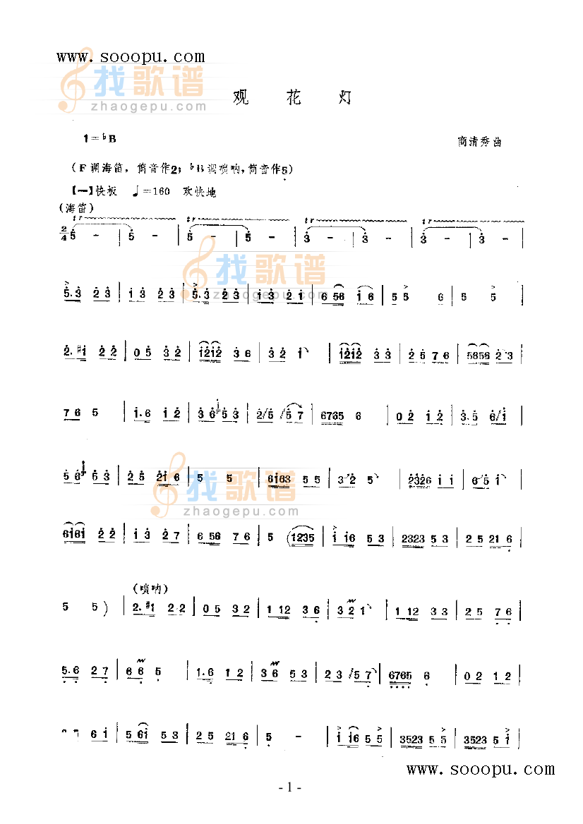 观花灯