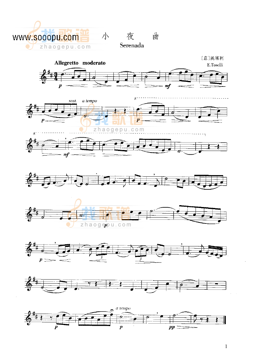 小夜曲 