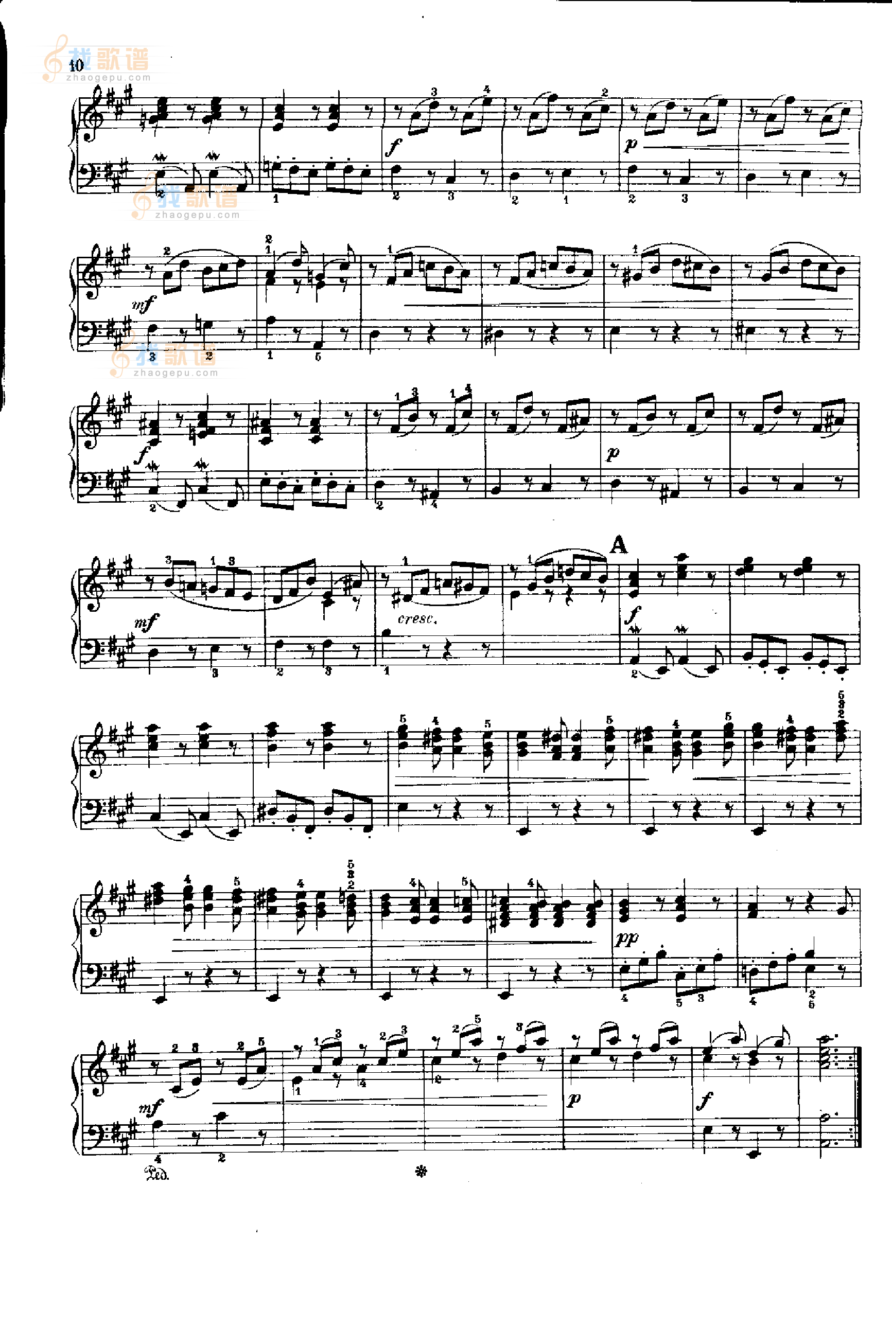 小组曲 Ⅲ 吉格舞曲 