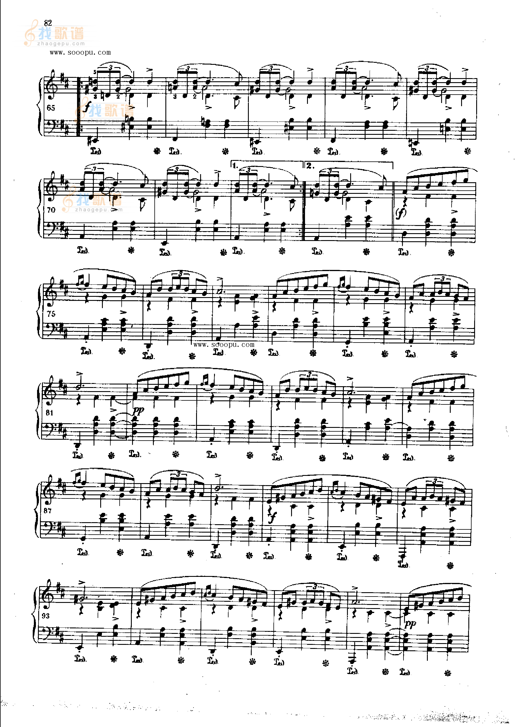 玛祖卡OP.33  Nr2 