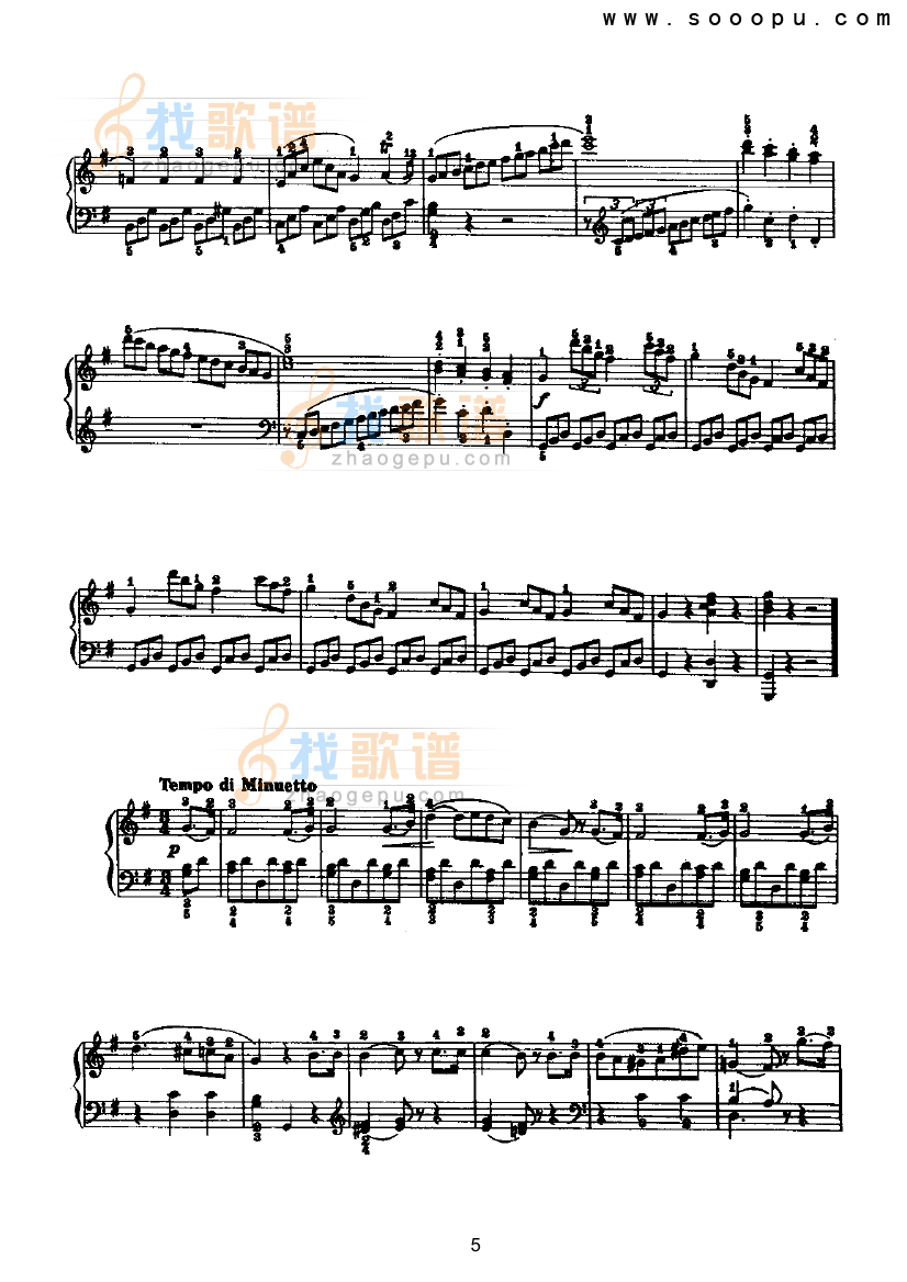 G大调奏鸣曲 