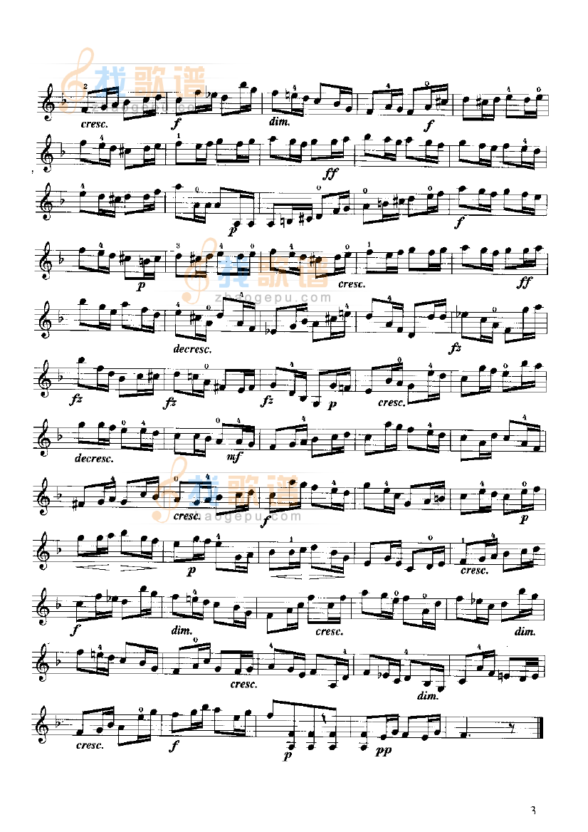 开塞小提琴练习曲36首