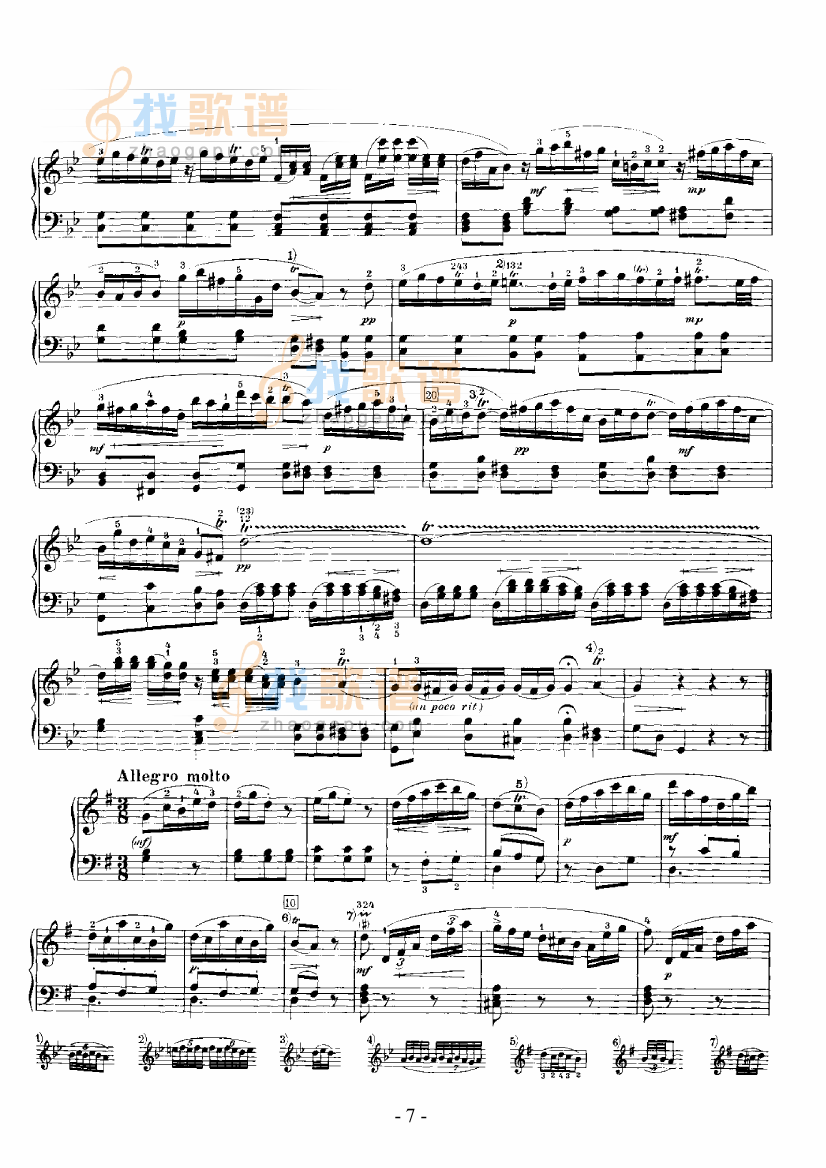 G大调奏鸣曲（嬉游曲） 