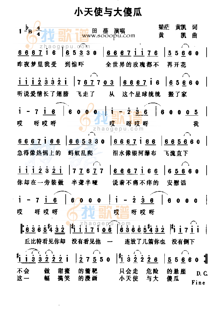 小天使和大傻瓜