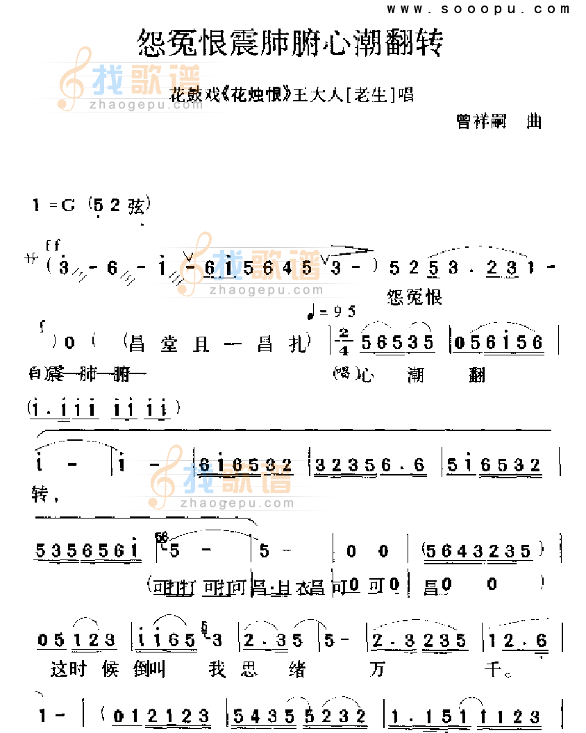 怨冤恨震肺腑心潮