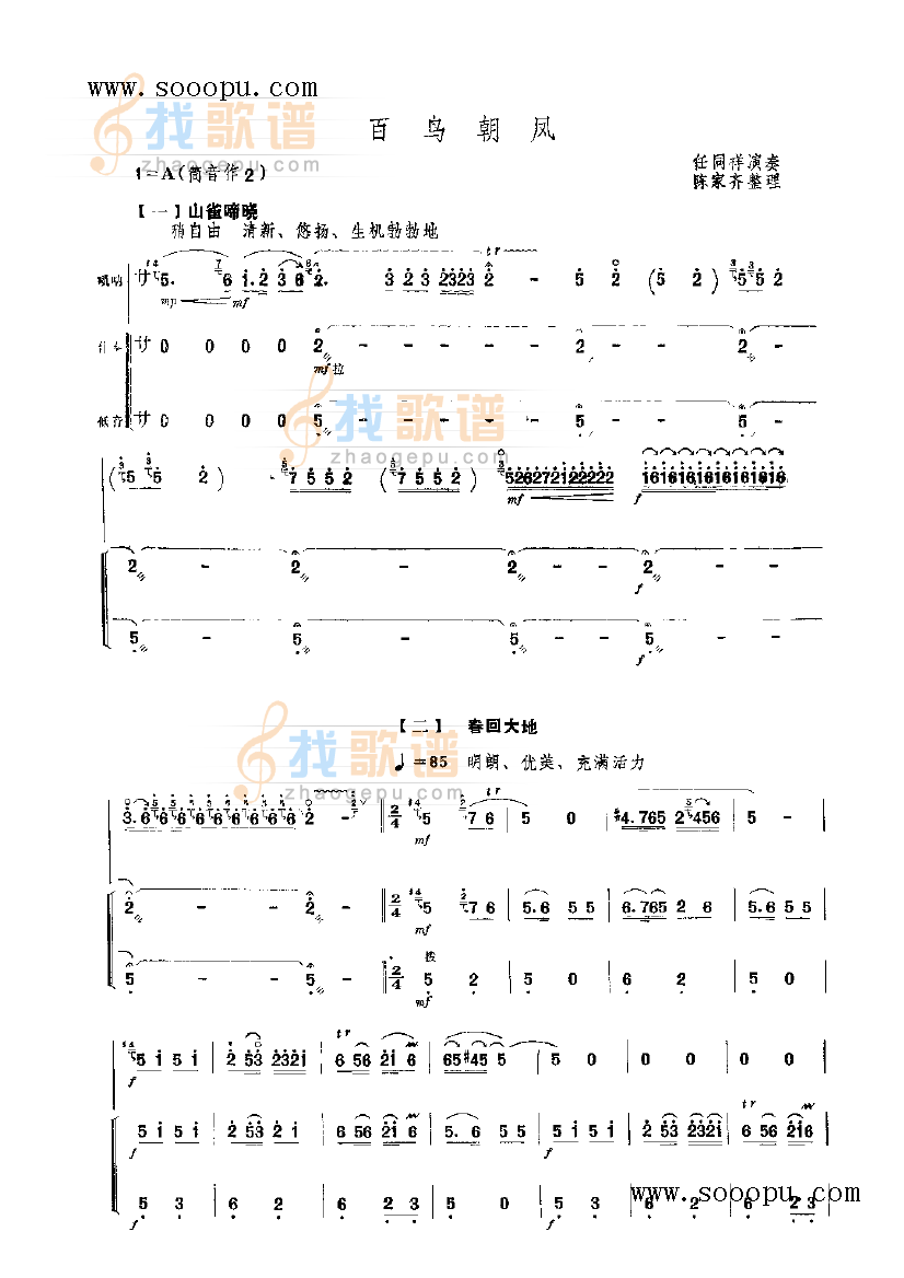 百鸟朝凤