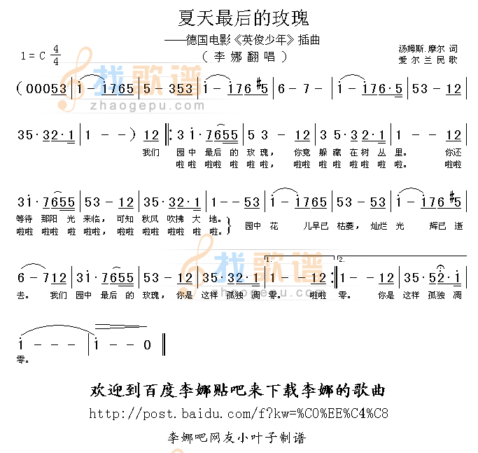 夏天最后的玫瑰