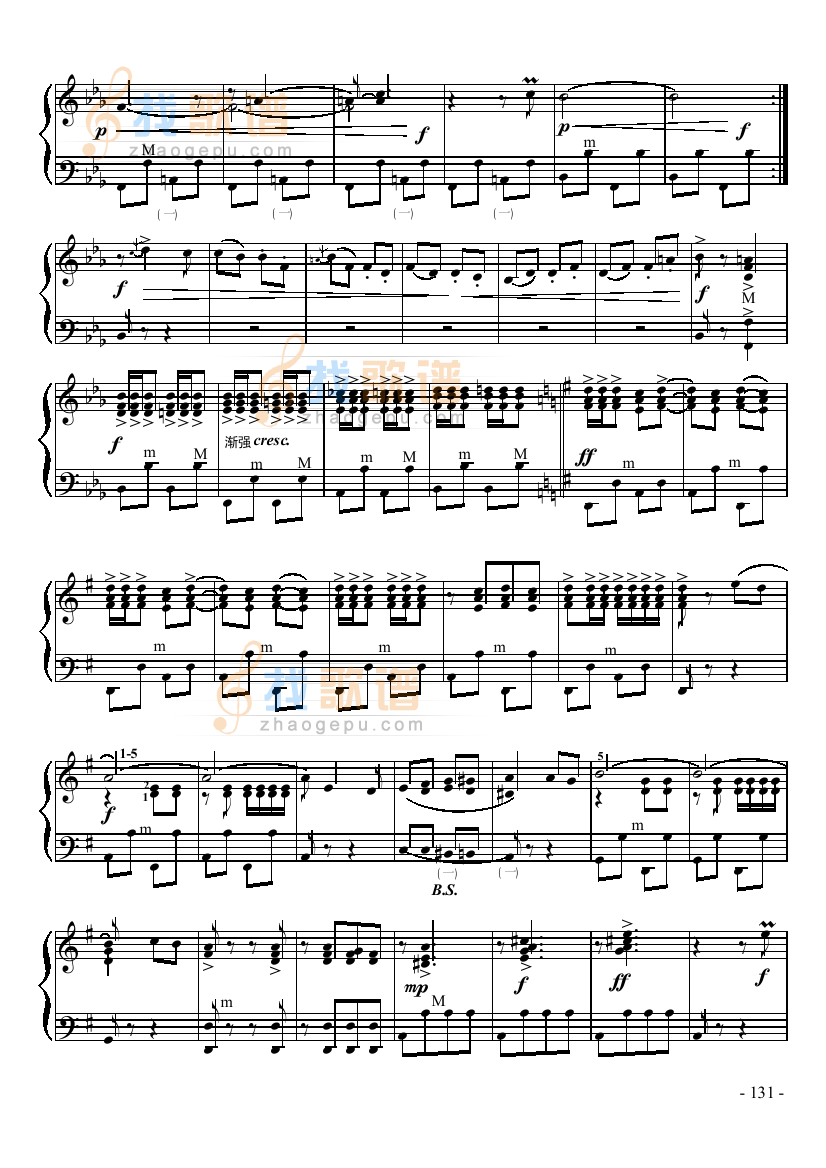 六级乐曲莫斯科郊外的晚上