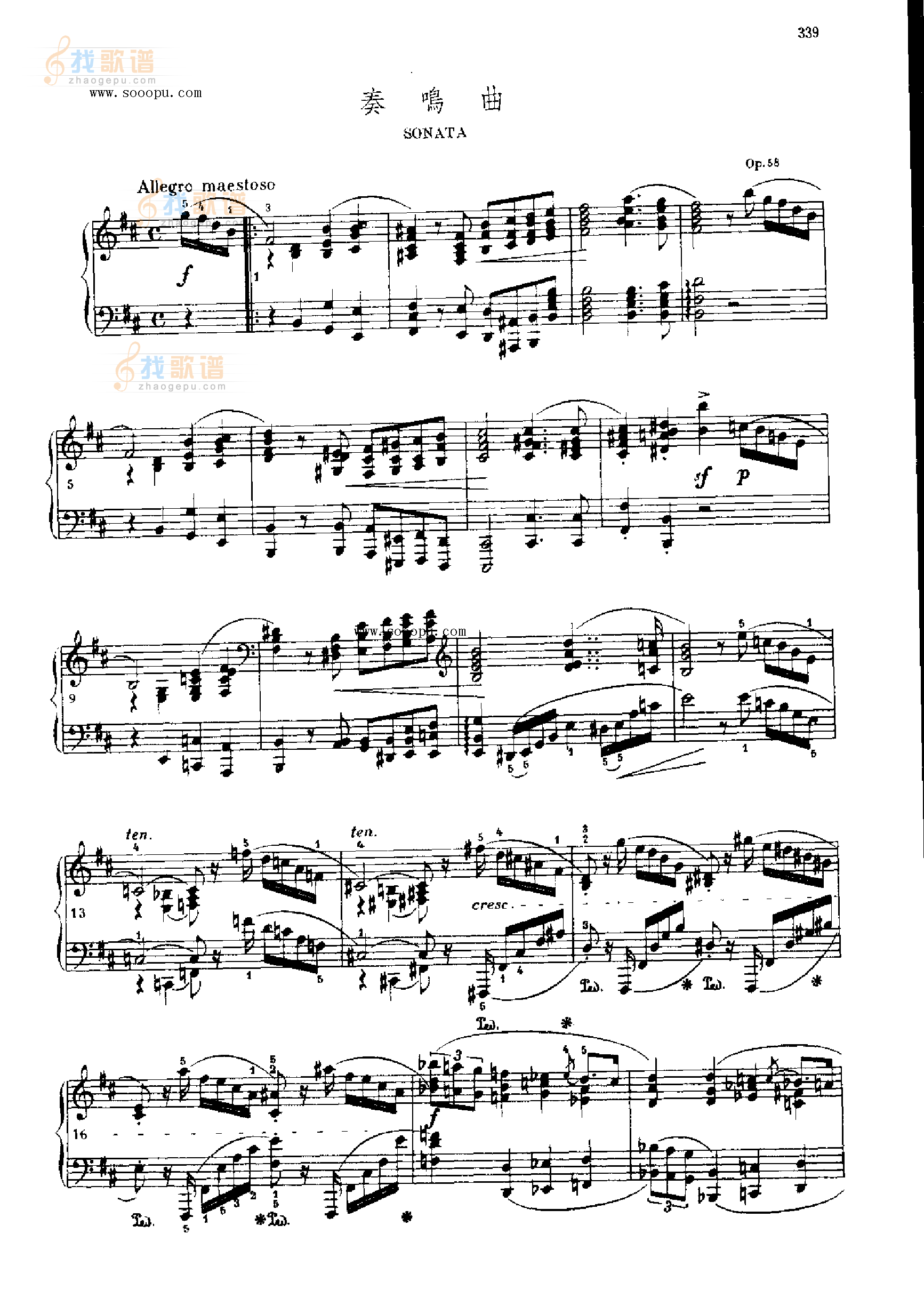 奏鸣曲 