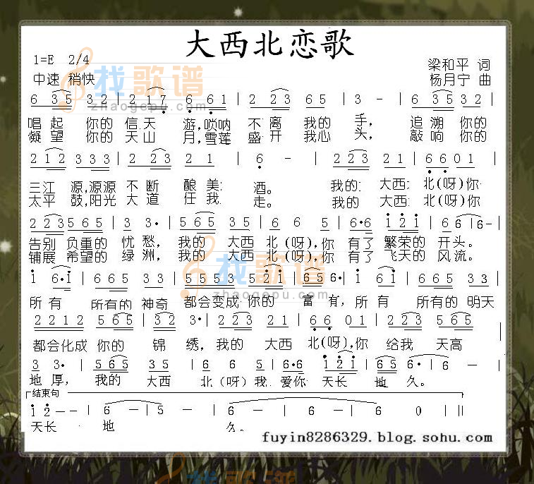 大西北恋歌