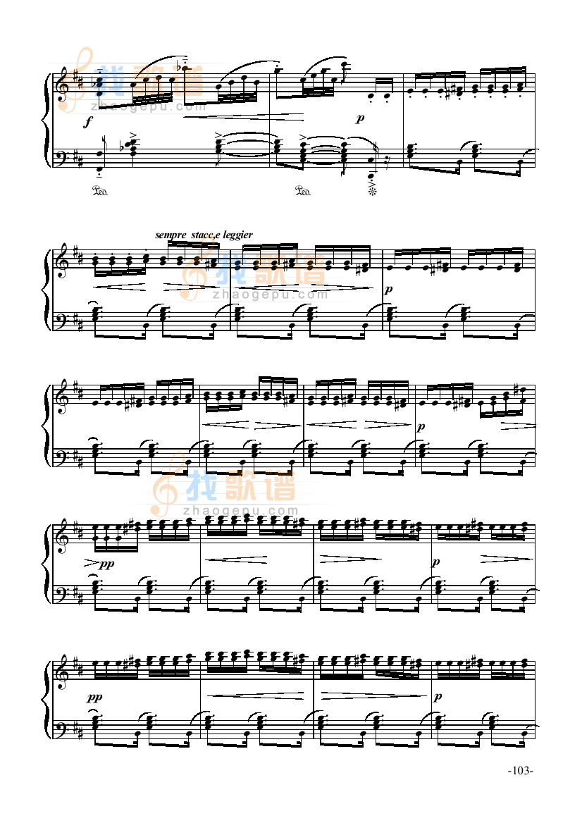 芦笛舞曲—玩具牧童们吹的牧笛—舞剧胡桃夹子 