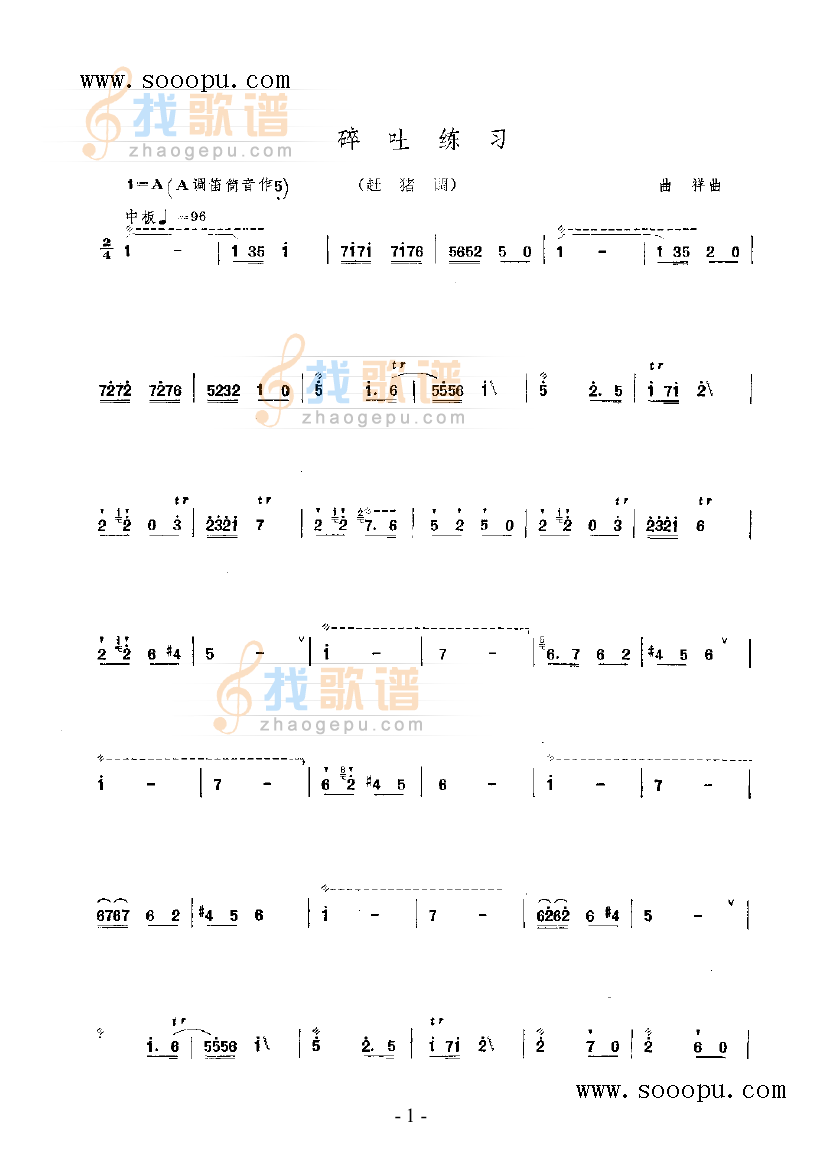 碎吐练习