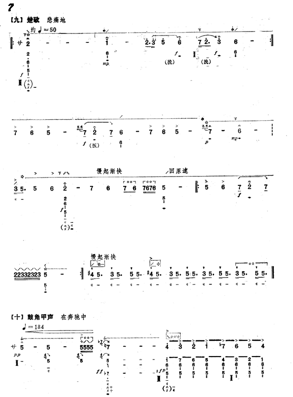 霸王卸甲   （共8张）