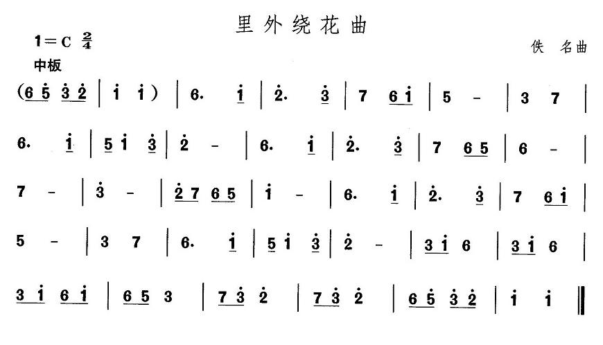 东北秧歌：里外绕花曲