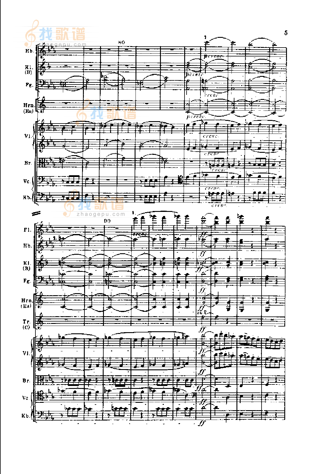 钢琴—第五交响曲（命运）作品67 